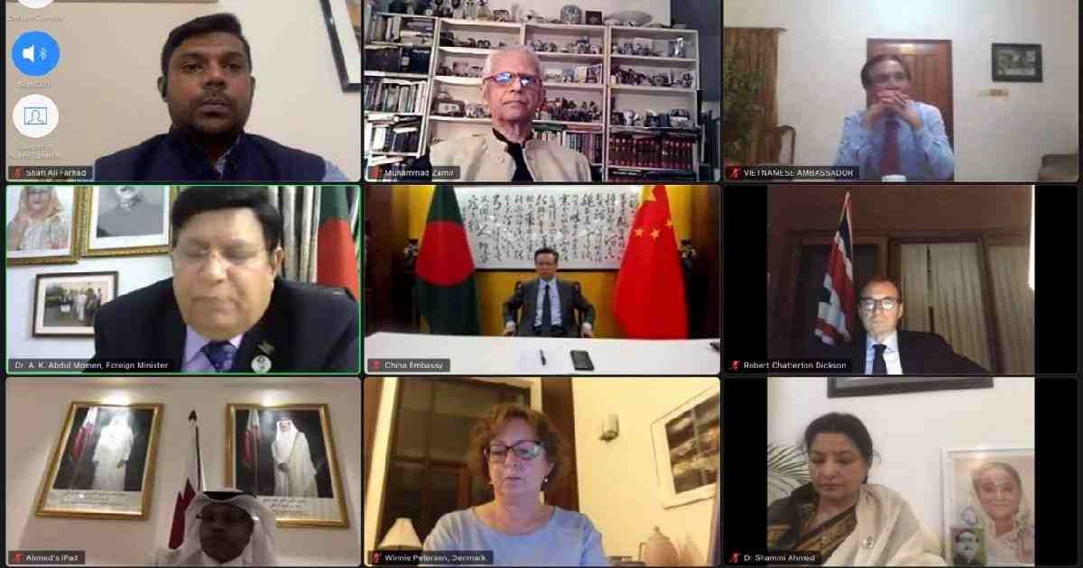 Bangabandhu's values , Prime Minister Sheikh Hasina , Bangabandhu , Bangabandhu's dream , Foreign Missions in Dhaka , Bangladesh Awami Jubo League , Dr AK Abdul Momen , foreign minister , Bangabandhu Sheikh Mujibur Rahman